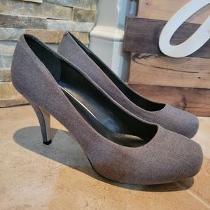 Madden Girl Women's Getta Gray Pump Size 10